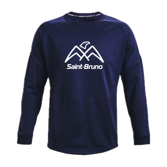 UA chandail à col rond marin adulte